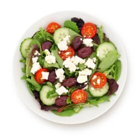 Salade scampis